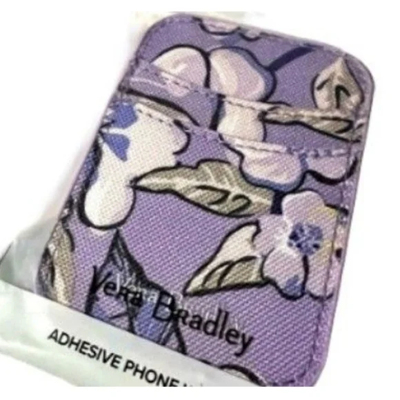 Vera Bradley Purple Floral Bag and Phone Case Set - Picture 9 of 9